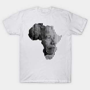 Sculpture in Shape of Africa T-Shirt